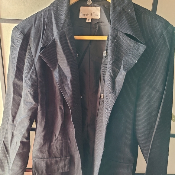 Pinstripe Blazer - Picture 4 of 9